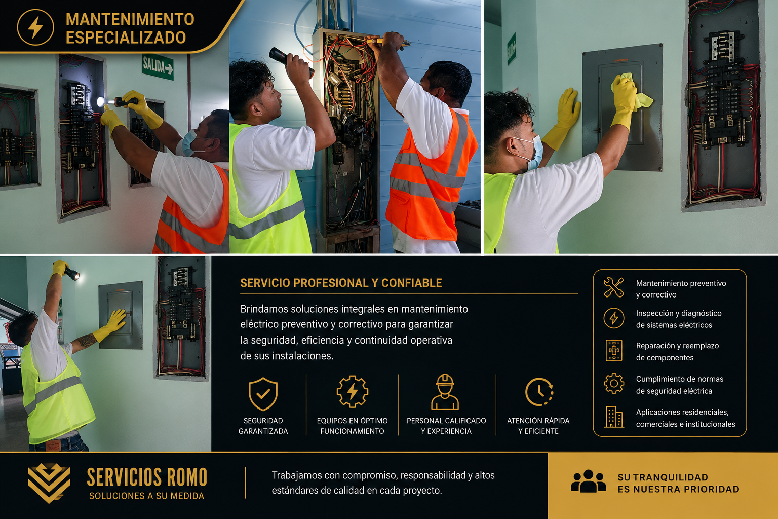 Proyecto de mantenimiento eléctrico